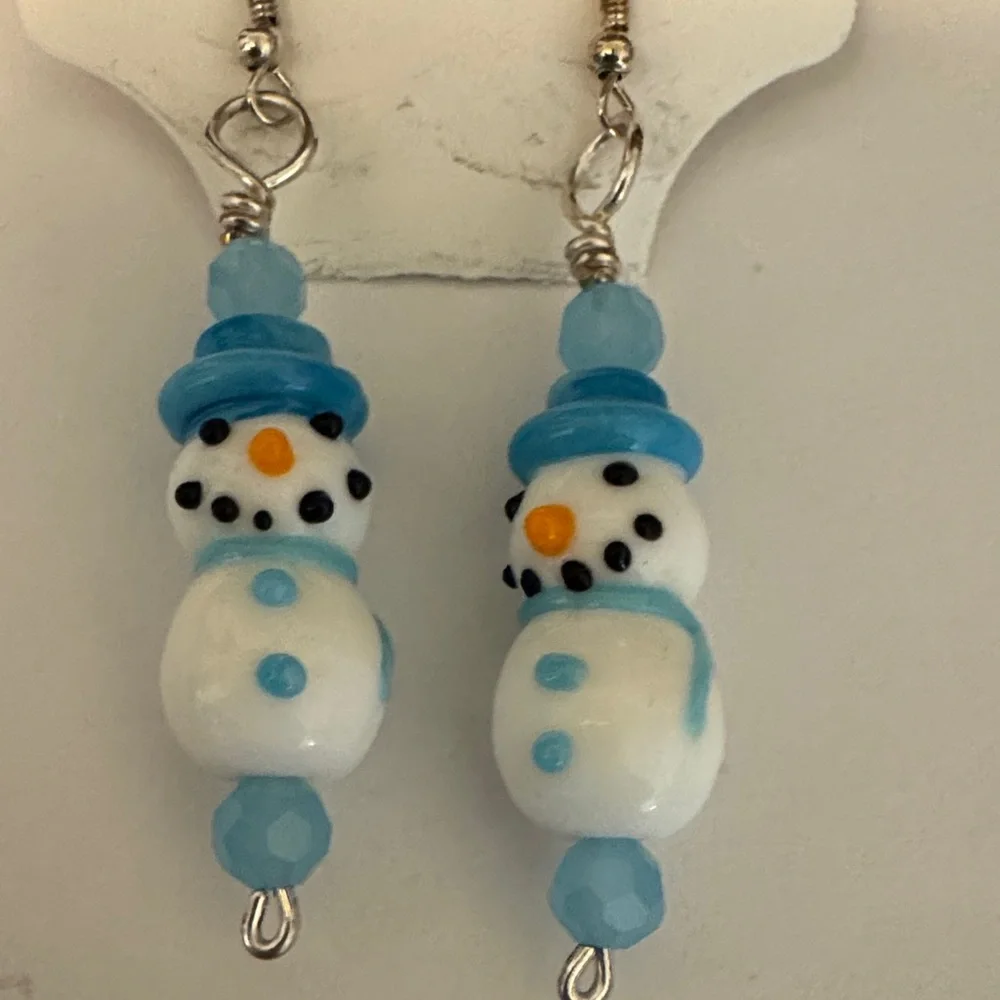 Blue Beaded Bracelet Set - Picture 3 of 3